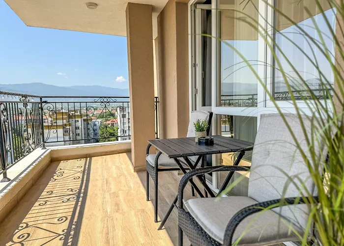 1br With Panoramic View Balcony And Designated Parking Space Apartment *