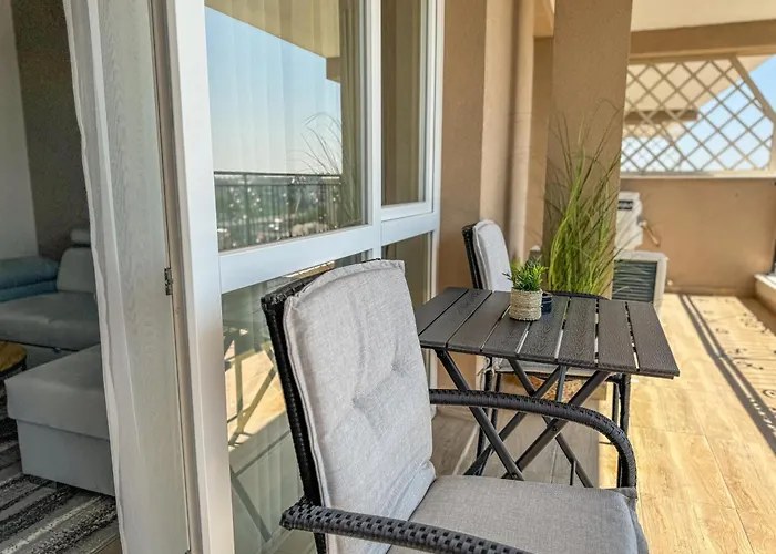1br With Panoramic View Balcony And Designated Parking Space Apartment *